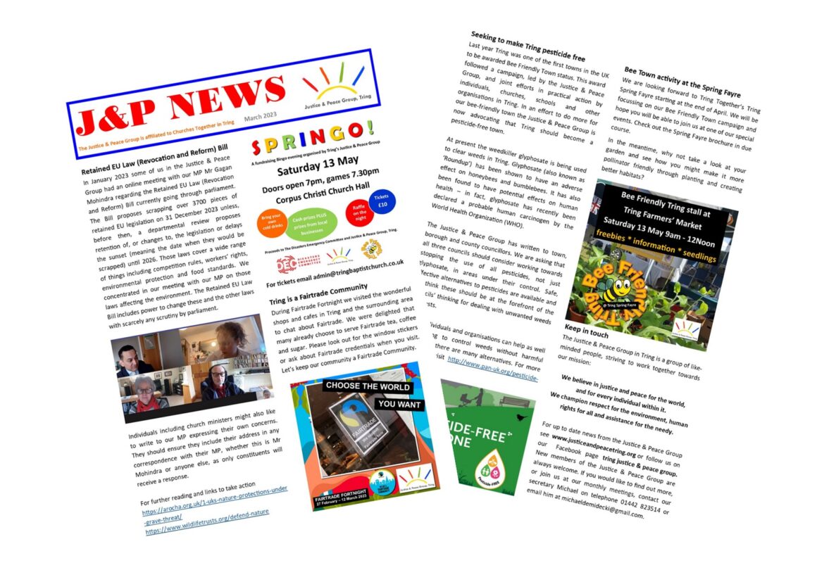 Our Spring Newsletter